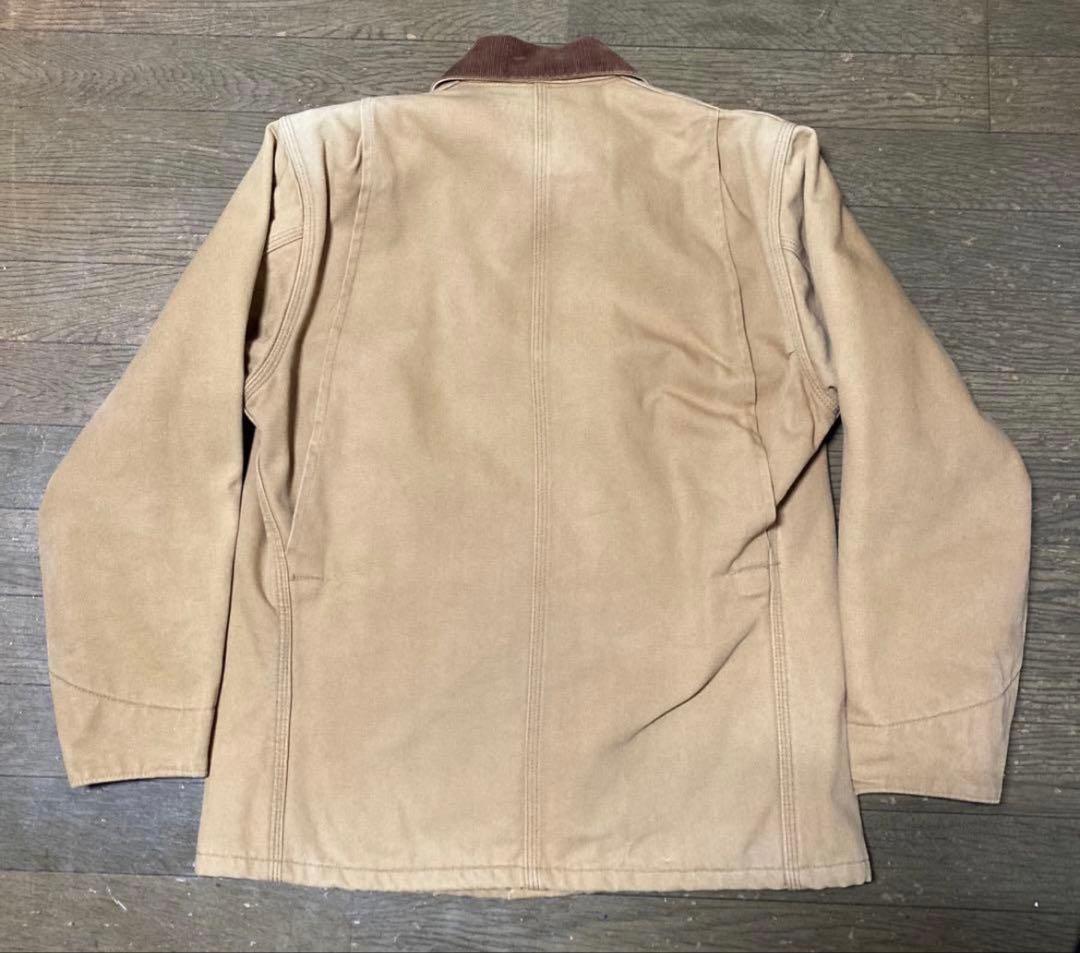 ウ*ル様 Carhartt ミシガンチョアコートUSA GOOD フェード