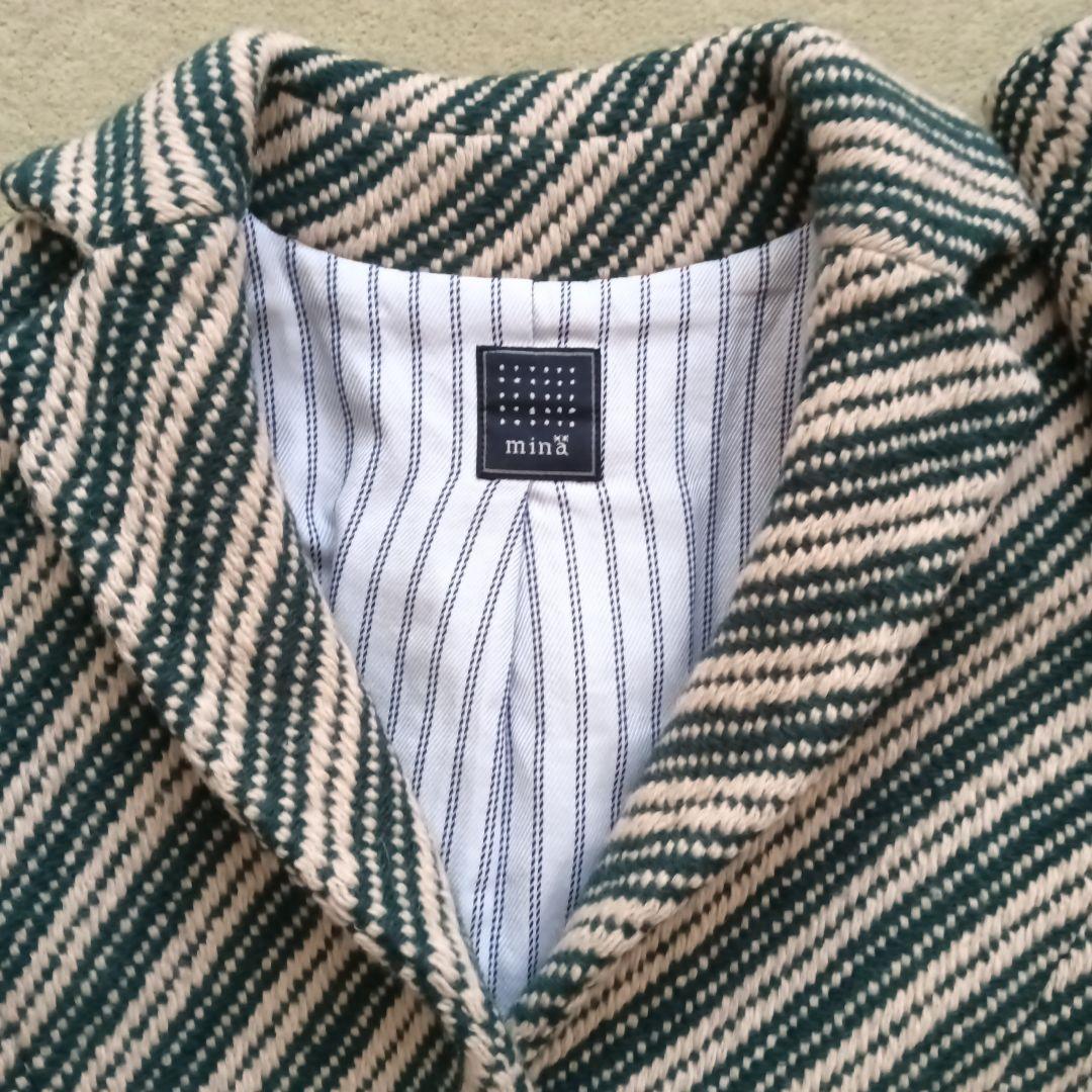 ミナペルホネン ミナ時代　ウールツイードジャケット　希少