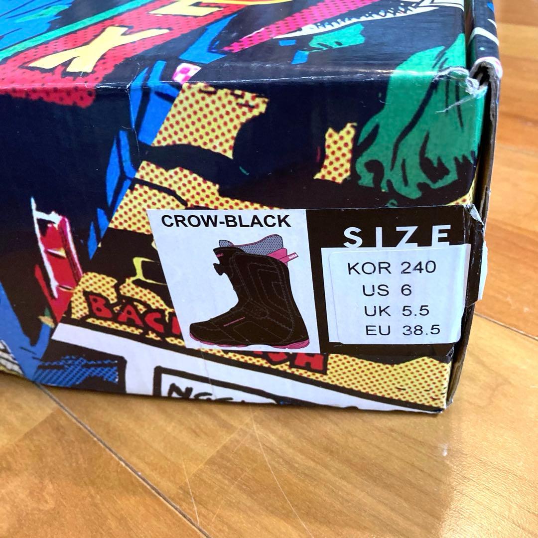 【新品未使用】BUZRUN スノーボードブーツ 24cm