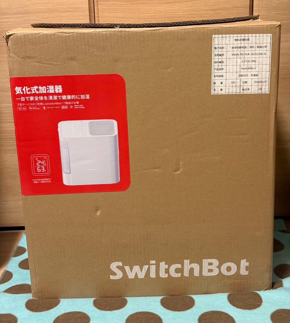 switchbot 気化式　加湿器　新品フィルター