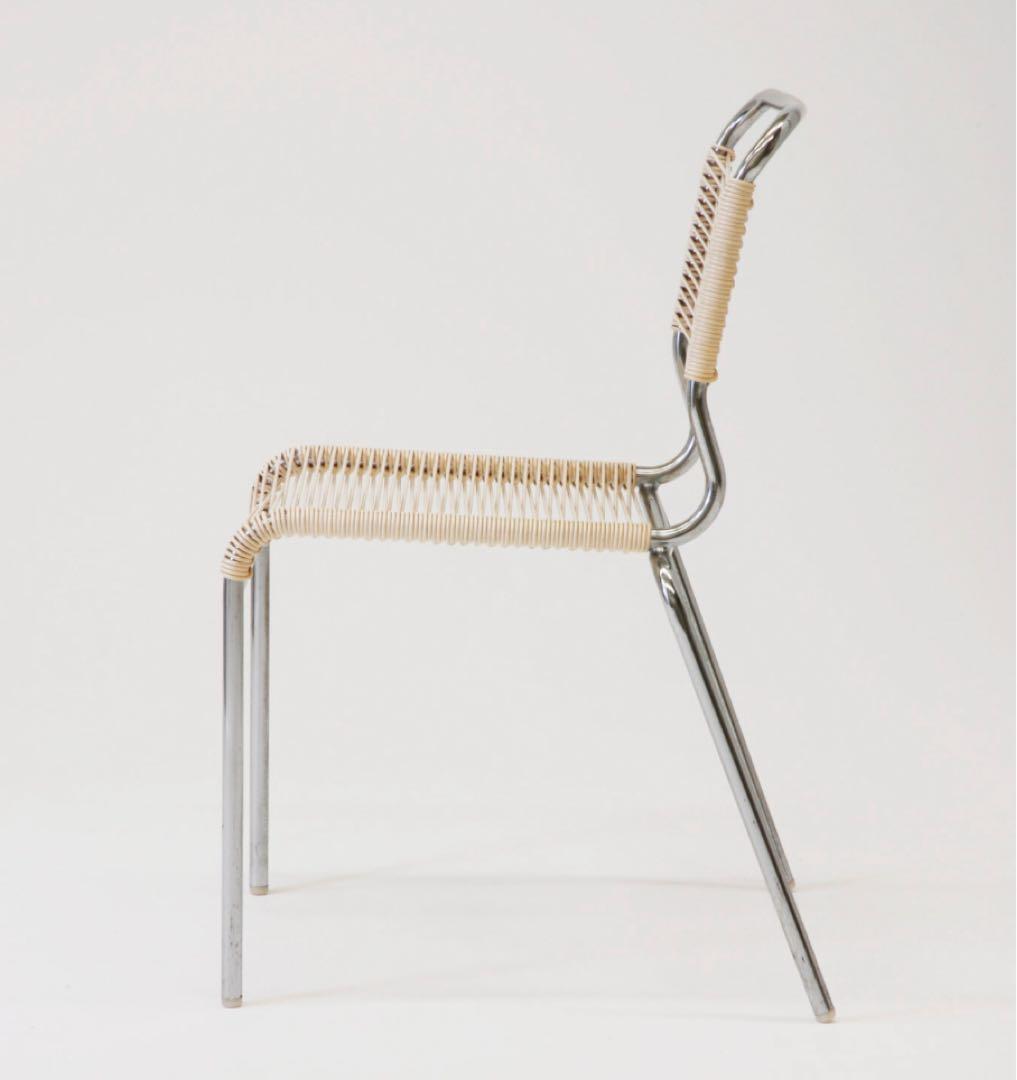 【アキナイ】【極美品・希少】Knoll デュプレチェア ホワイト