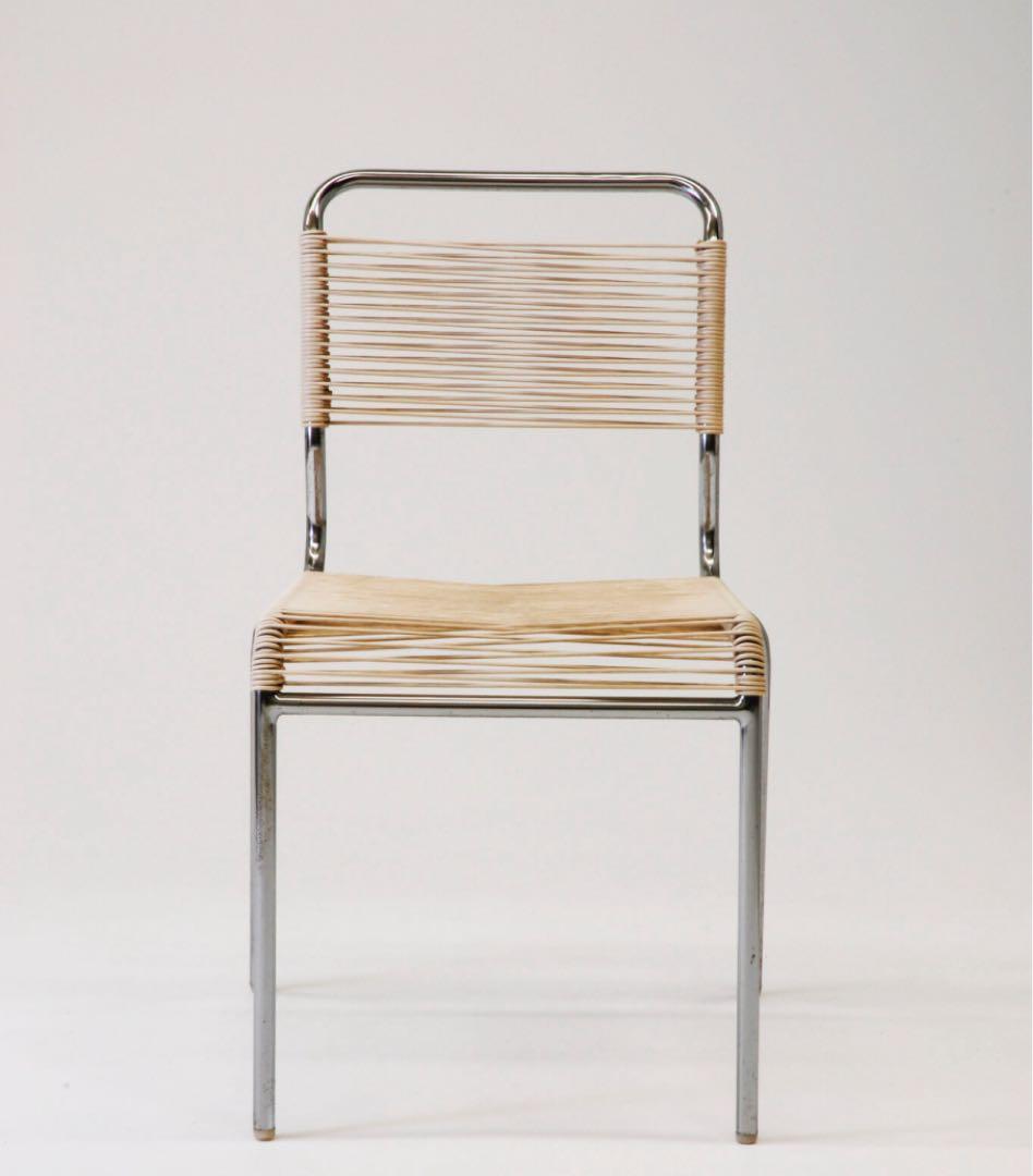 【アキナイ】【極美品・希少】Knoll デュプレチェア ホワイト