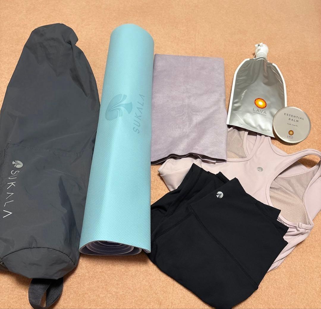 【引越しの為大幅お値下げ】LAVA SUKALA ヨガ７点セット　新品2点あり⭐︎
