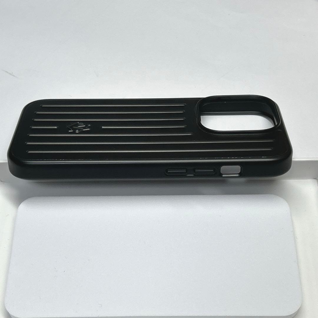【未使用】RIMOWA リモア iPhone15 Pro ケース 黒 箱付き