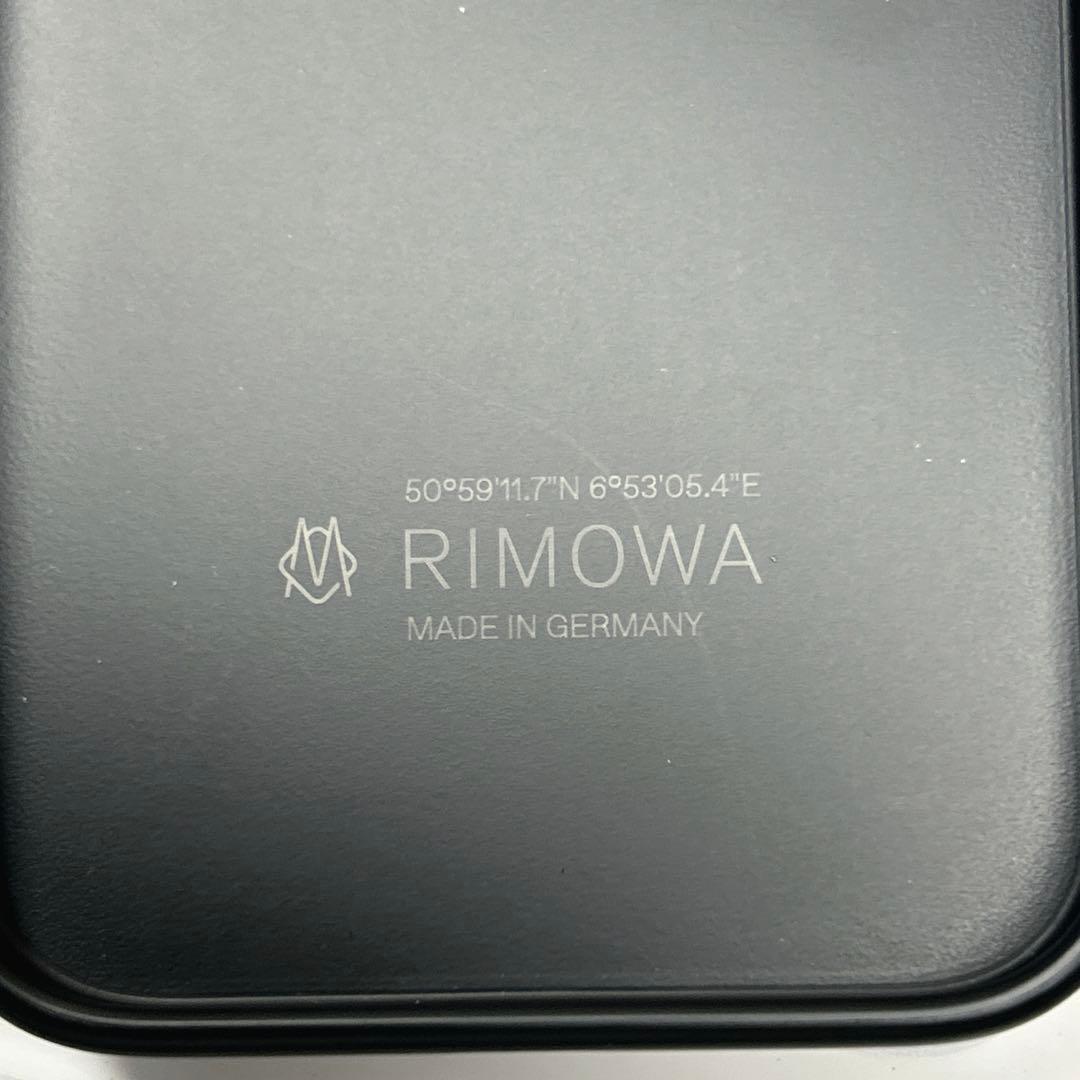 【未使用】RIMOWA リモア iPhone15 Pro ケース 黒 箱付き