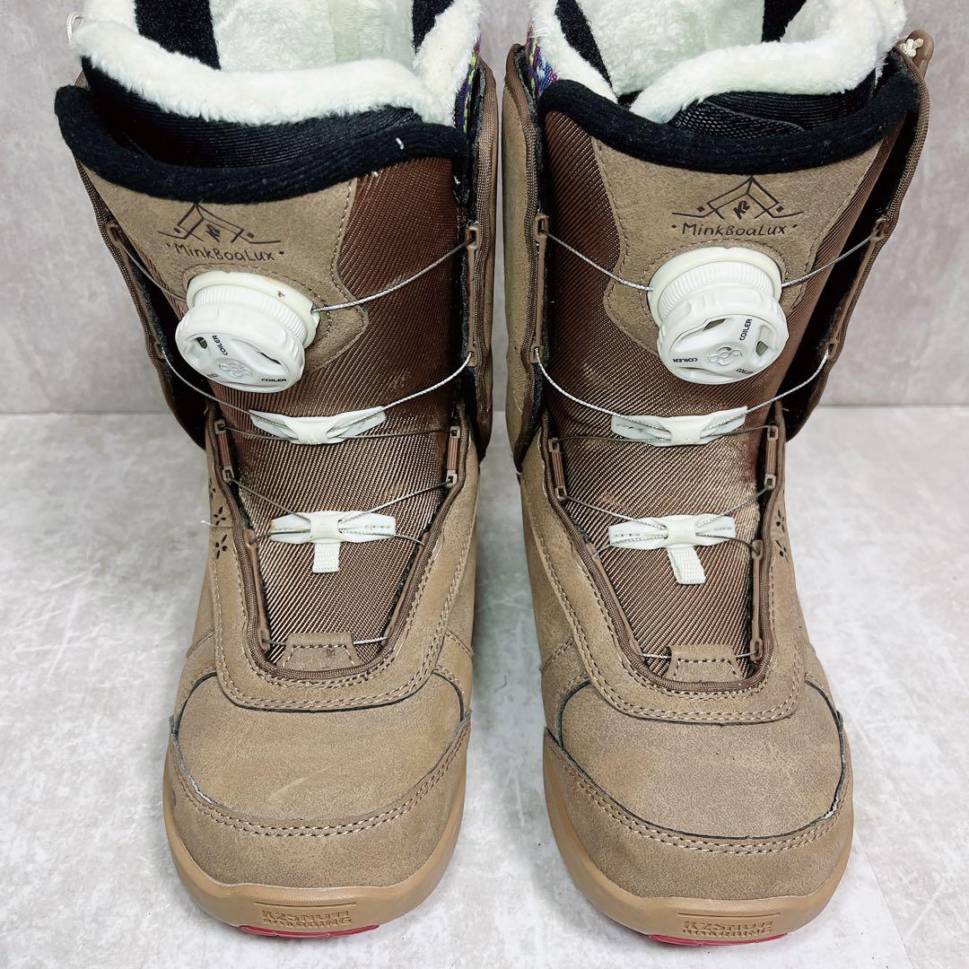 K2 MINK BOA LUX 23cm レディーススノーボードブーツ　LB01
