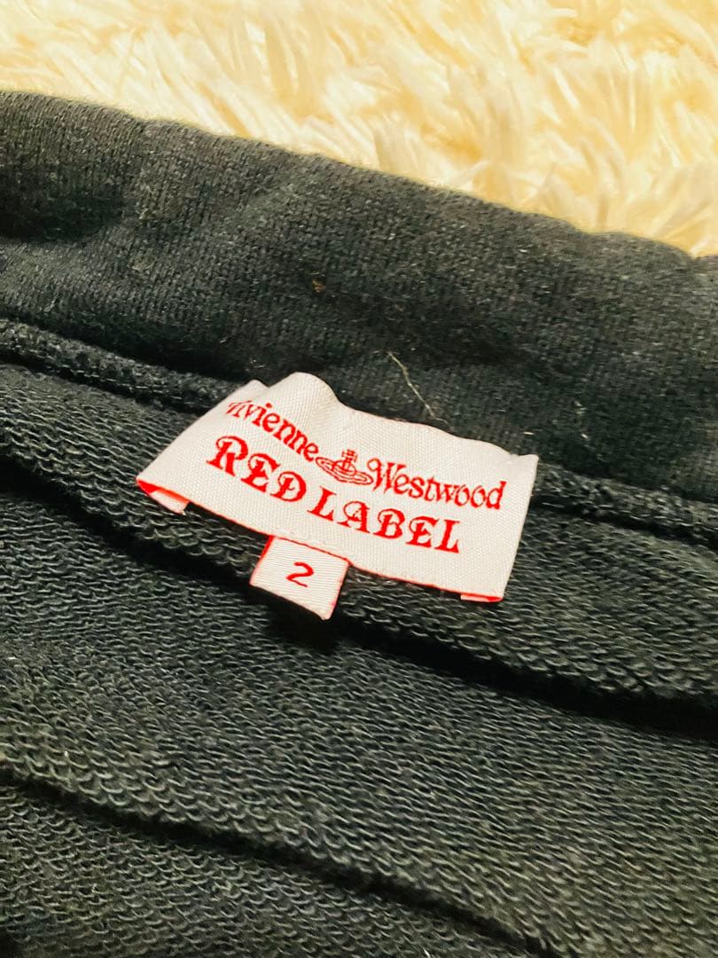 ヴィヴィアンウエストウッド　長袖トレーナー　黒　Ｍ　変形型　コットン