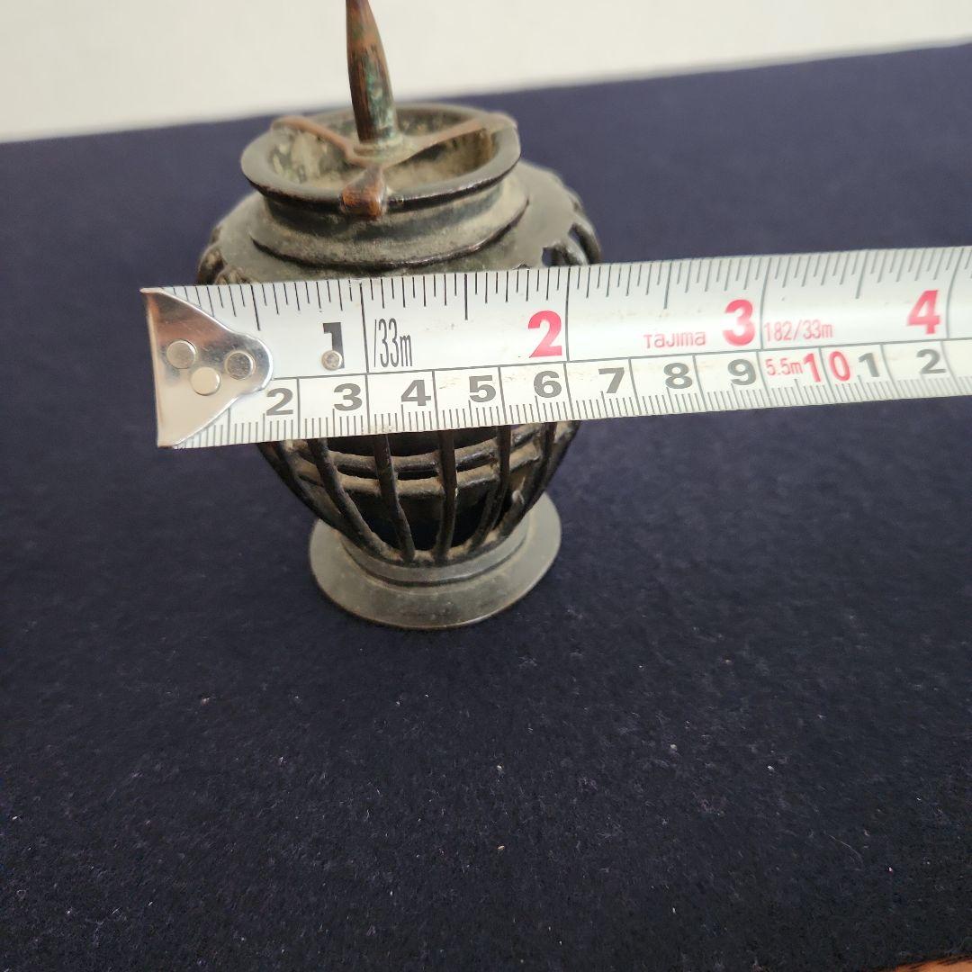 古銅の燭台‥江戸時代‥金工