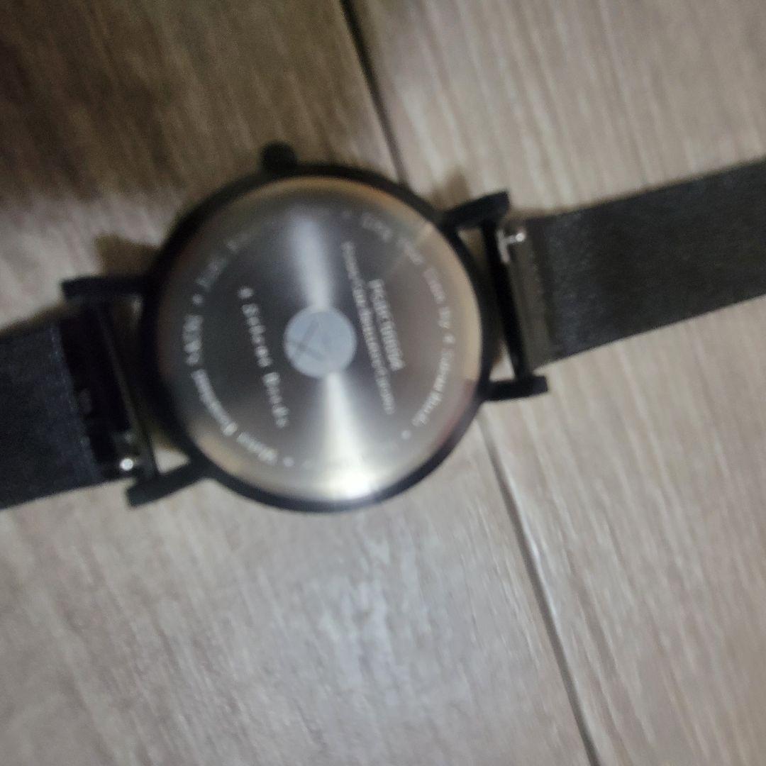 4 silent birds シェル 腕時計 ブラック