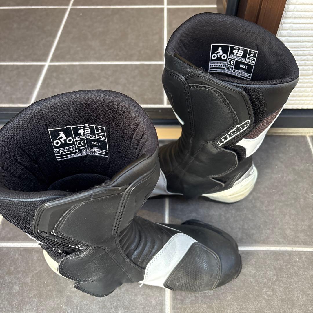 Alpinestars SMX-S 27.5 US9 EU43 白黒