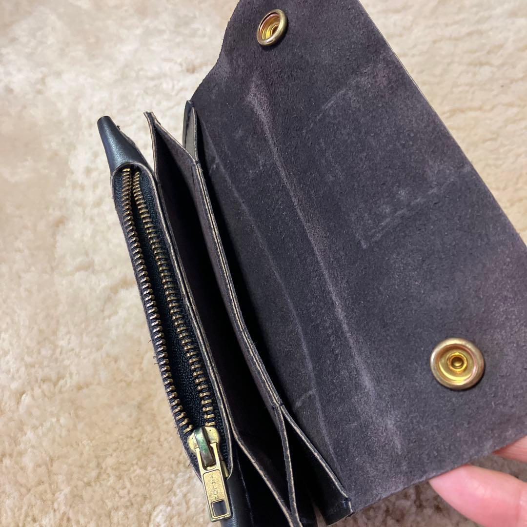 Langlitz Leathers ウォレットブラック