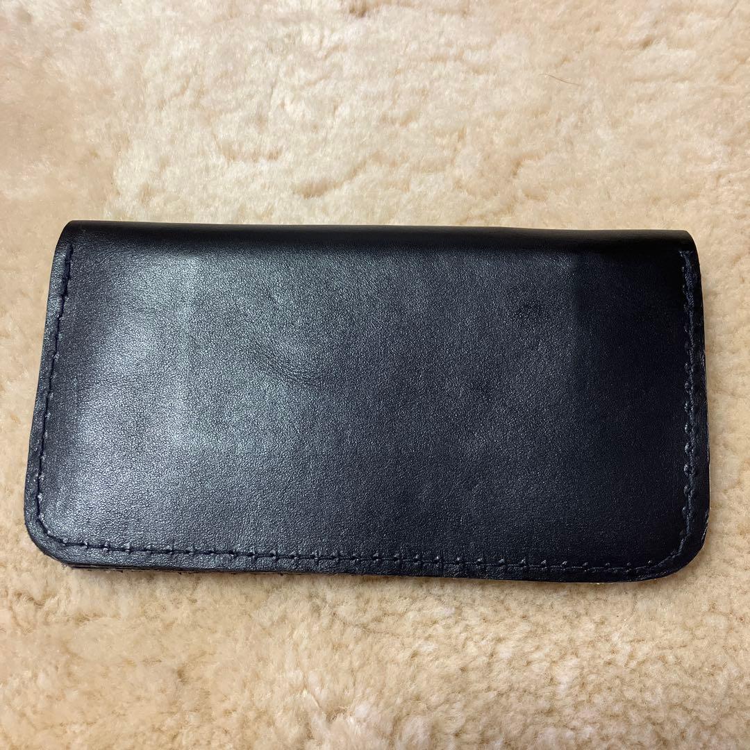 Langlitz Leathers ウォレットブラック