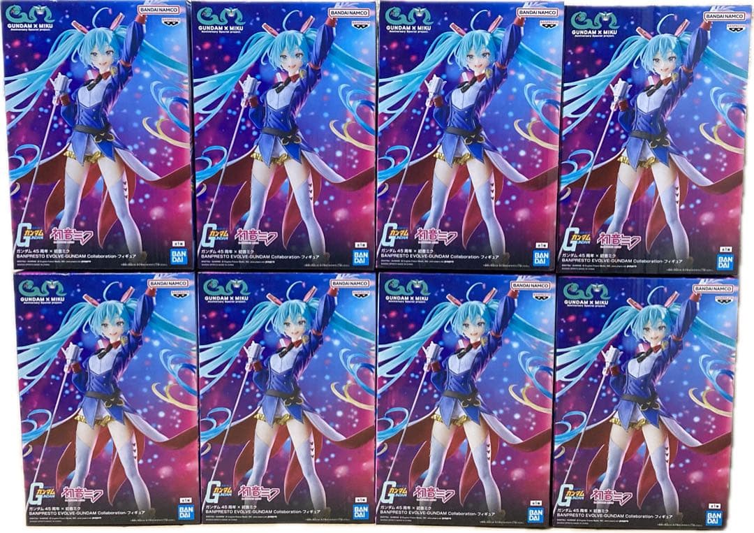 未開封 初音ミク フィギュアまとめ売り 27点 ガンダム ぬーすと 他