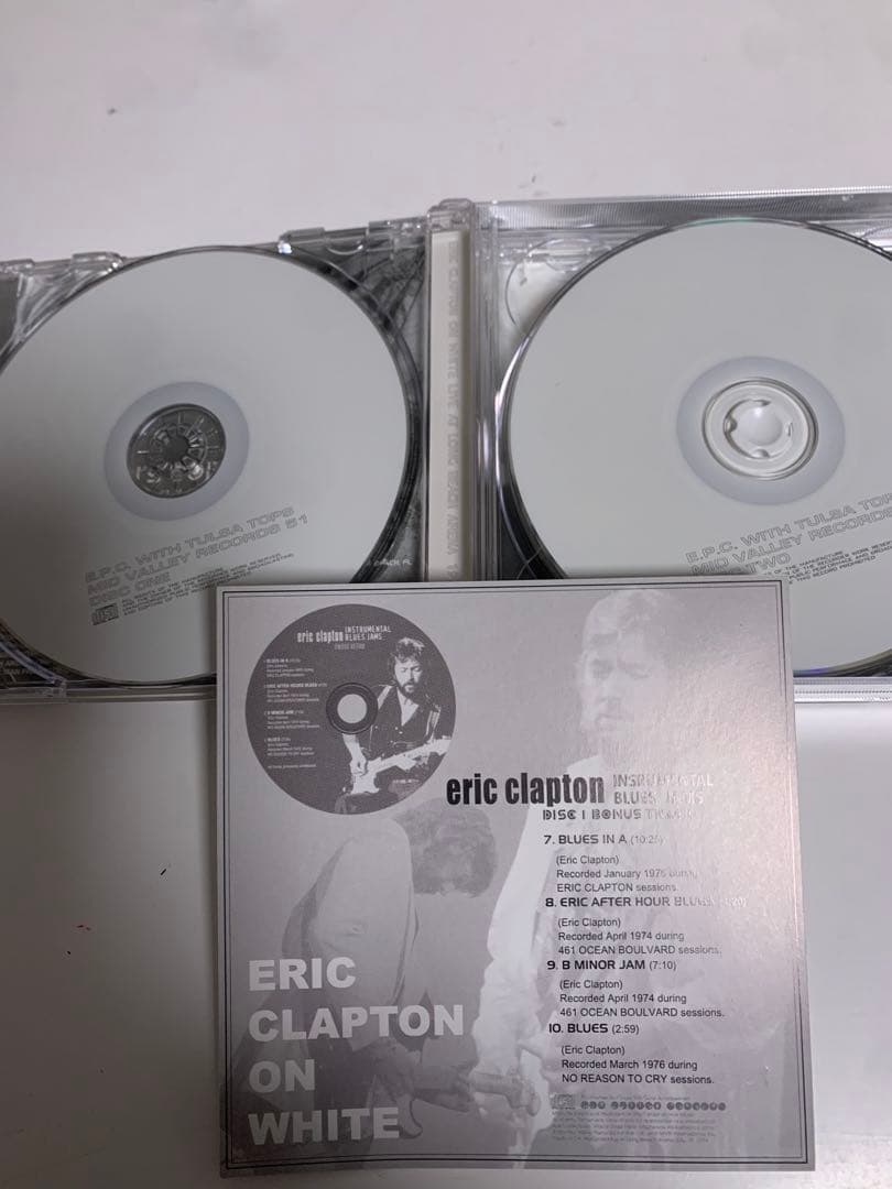 ERIC CLAPTON /ON WHITE 4CD限定盤レア！