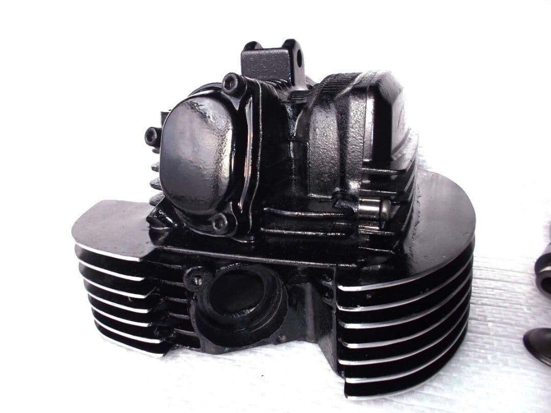 ★TW200★ビッグフィンシリンダーヘッド★TW225装着可 ★ラウンドタイプ★