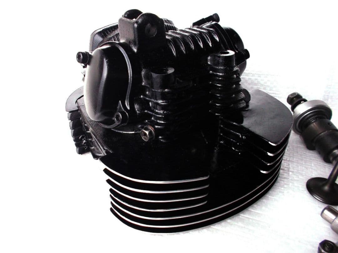 ★TW200★ビッグフィンシリンダーヘッド★TW225装着可 ★ラウンドタイプ★