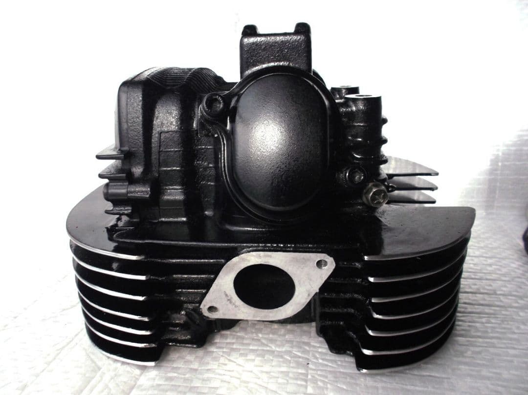 ★TW200★ビッグフィンシリンダーヘッド★TW225装着可 ★ラウンドタイプ★