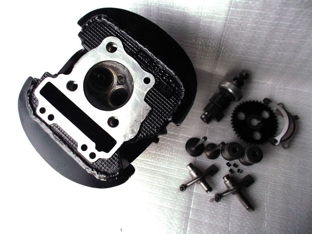 ★TW200★ビッグフィンシリンダーヘッド★TW225装着可 ★ラウンドタイプ★