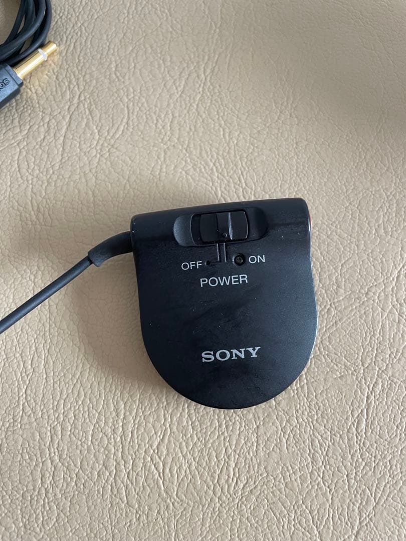 SONY ポータブルMDプレーヤー MZ-R50、録音用マイク、AVケーブル