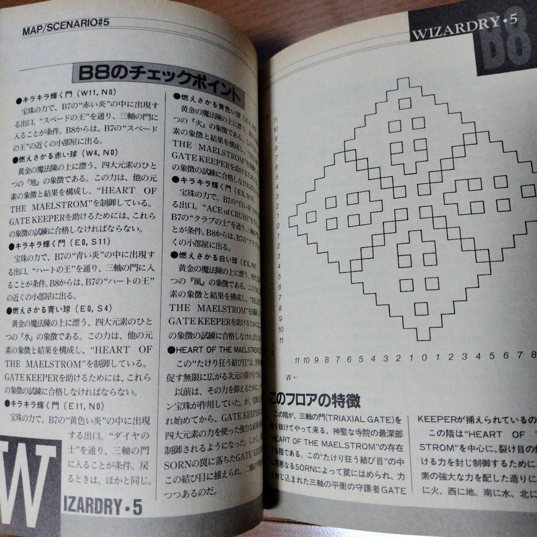 超希少本 ウィザードリィ事典 冬樹社　レトロゲーム
