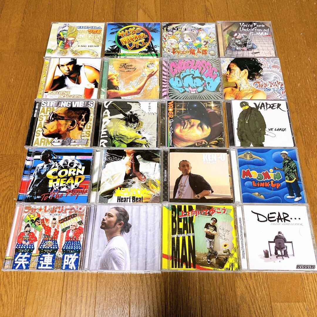 レゲエ　ジャパレゲ　CD DVD 60枚超え　セット　まとめ売り　reggae