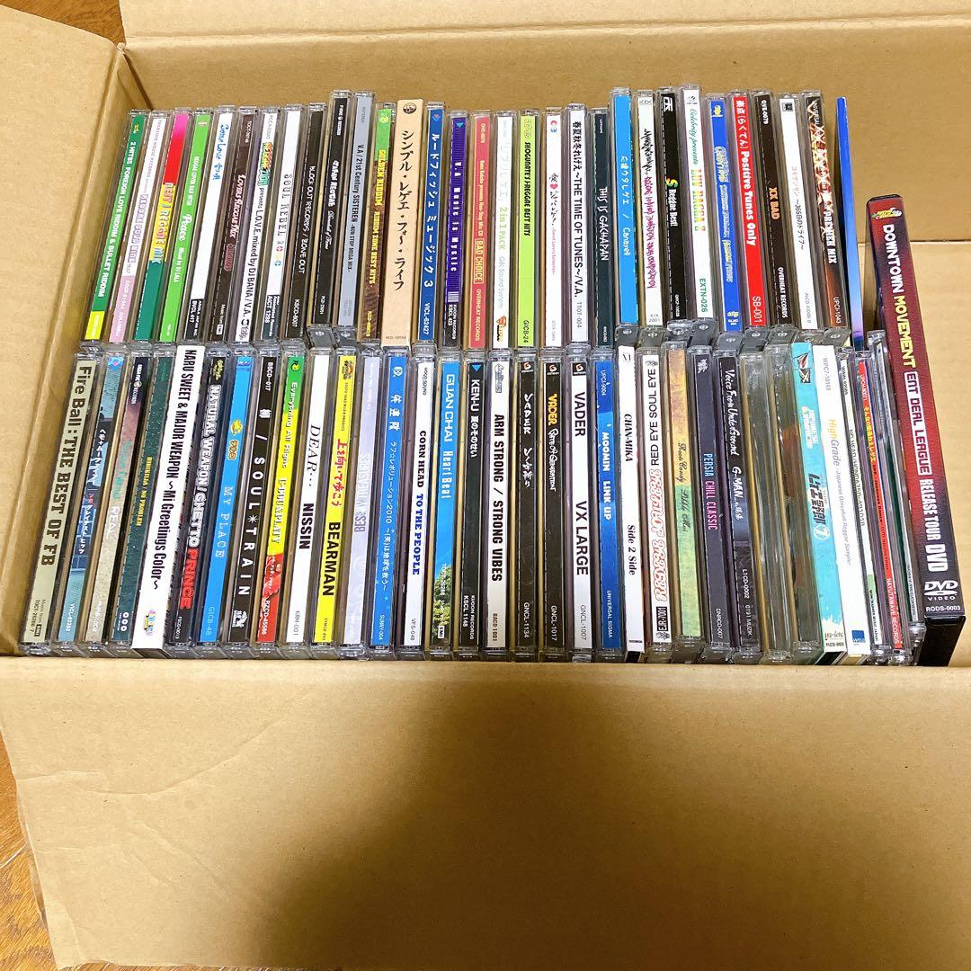 レゲエ　ジャパレゲ　CD DVD 60枚超え　セット　まとめ売り　reggae