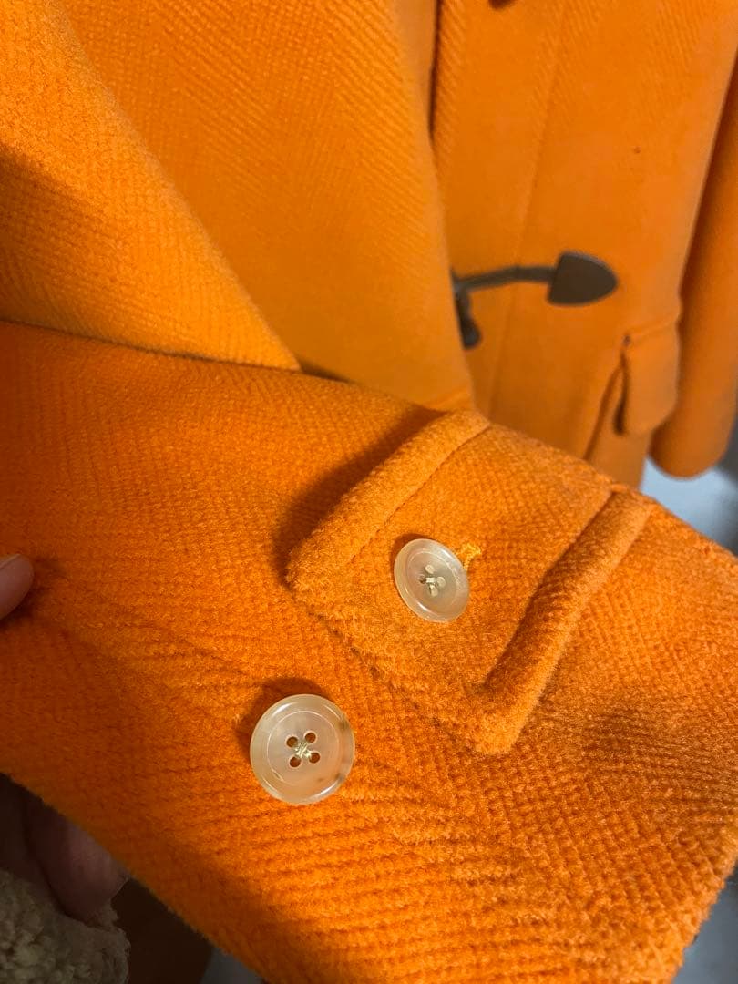 90sオールドgrenfellオレンジダッフルコート