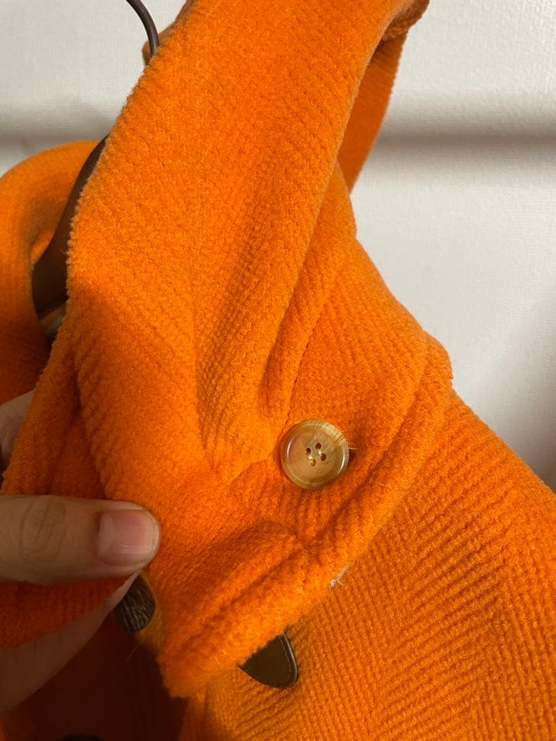 90sオールドgrenfellオレンジダッフルコート