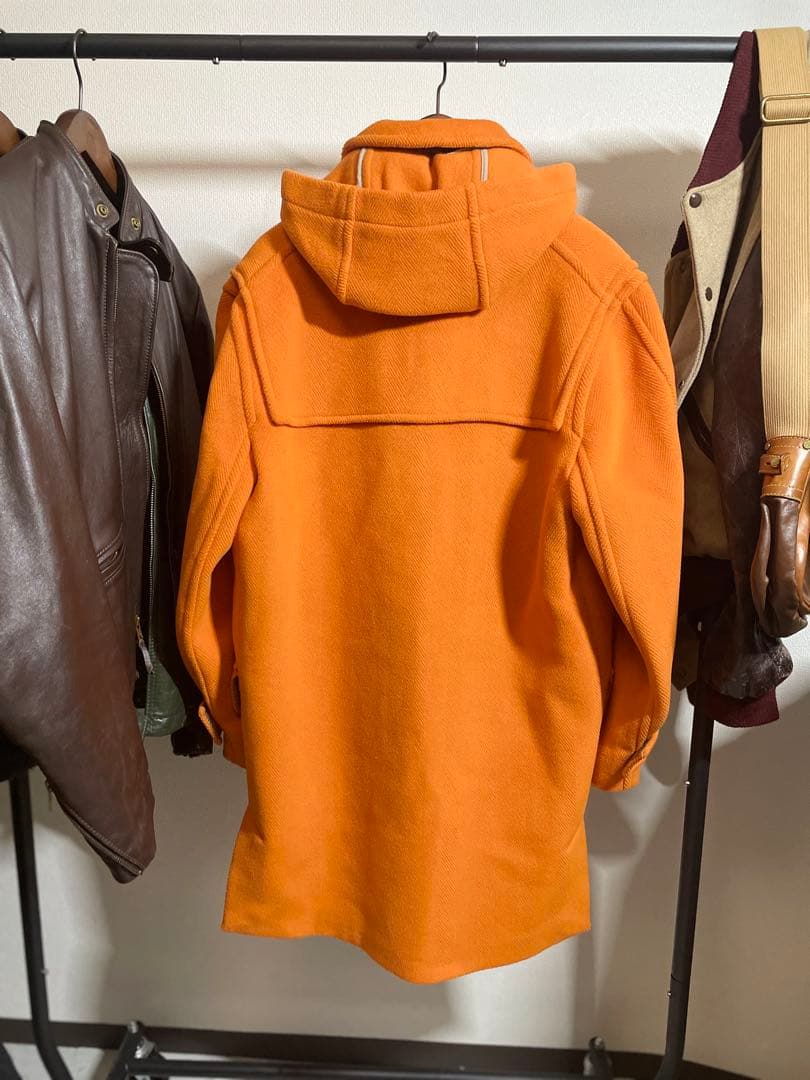 90sオールドgrenfellオレンジダッフルコート