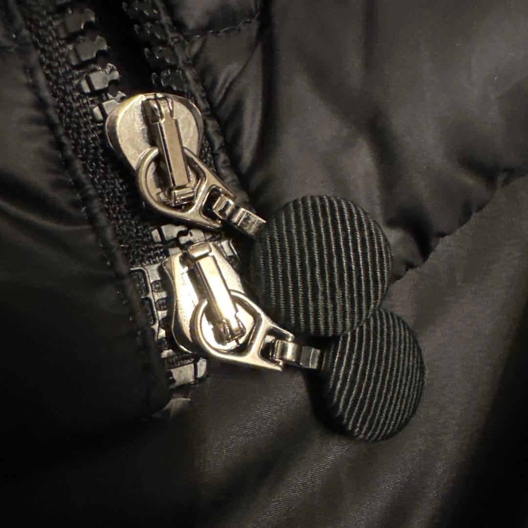 MONCLER ダウンベスト モンクレール sacai コラボ　ブラック　ジレ