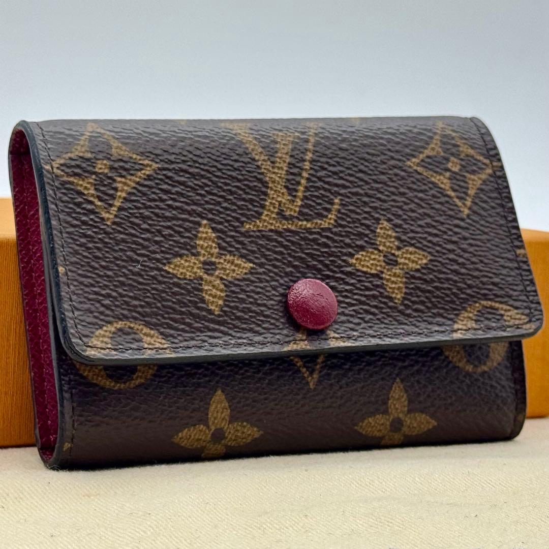 ✨美品 箱付き✨ ヴィトン ミュルティクレ6 フューシャ モノグラム キーケース