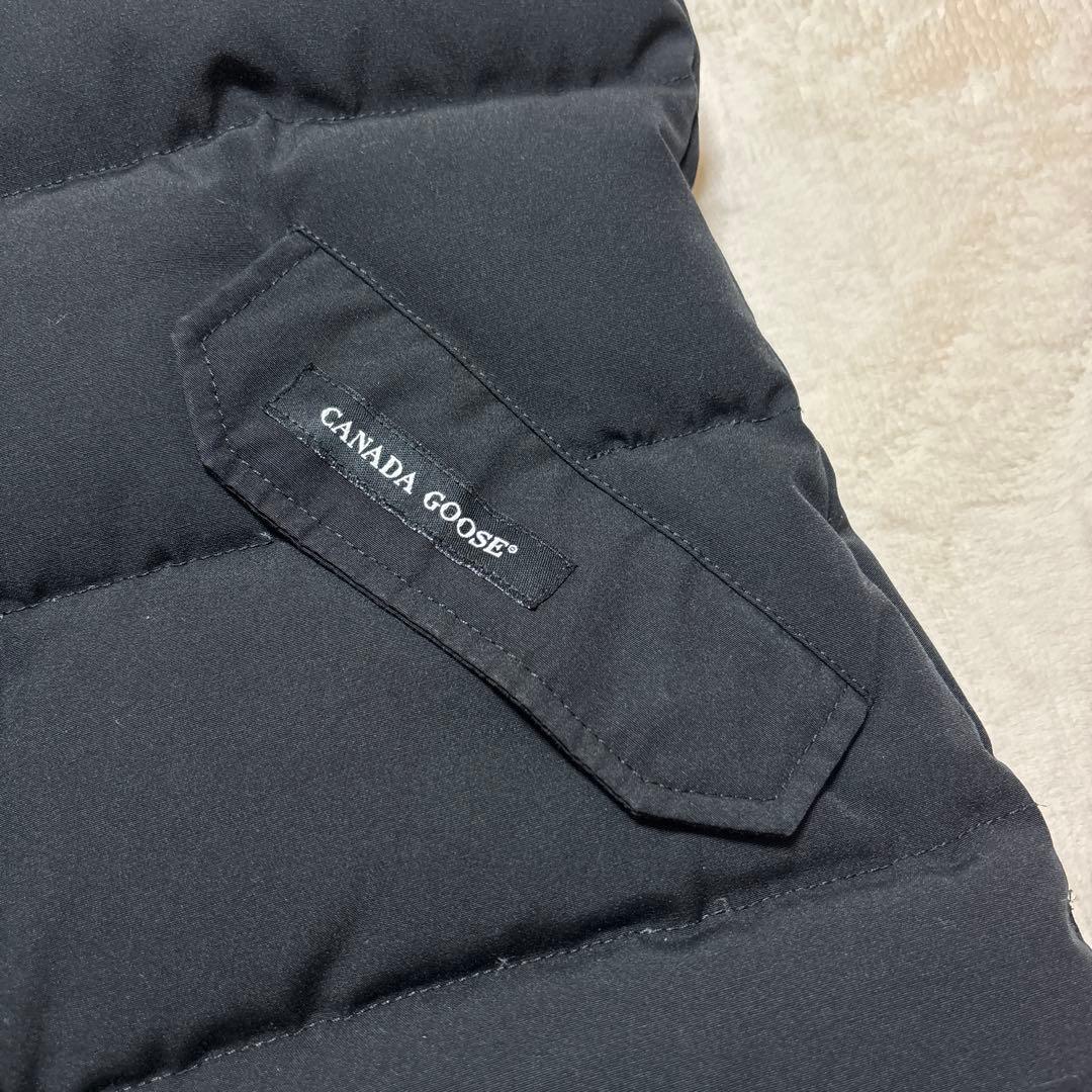   ブラック ダウンベスト XS