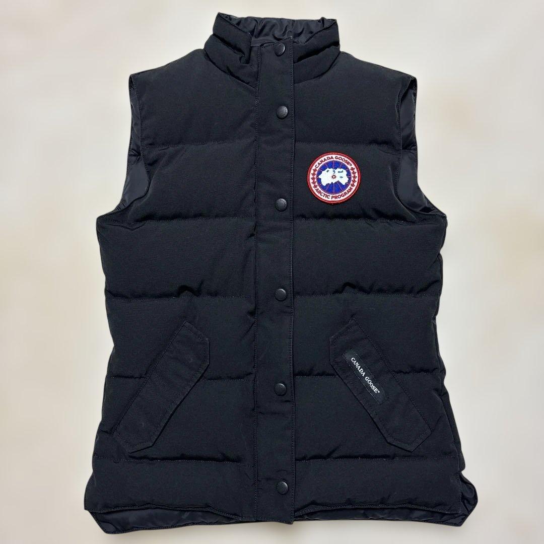   ブラック ダウンベスト XS