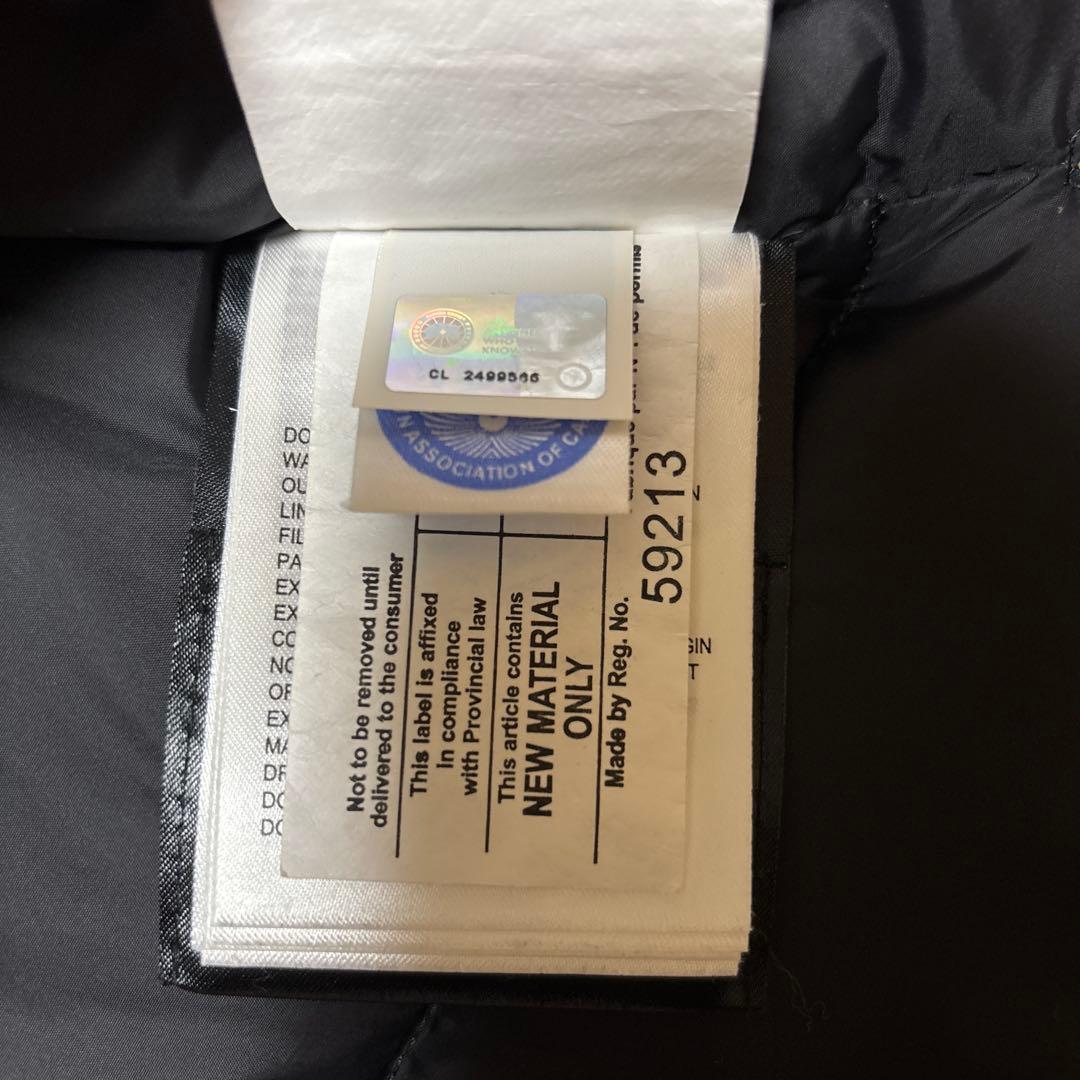   ブラック ダウンベスト XS