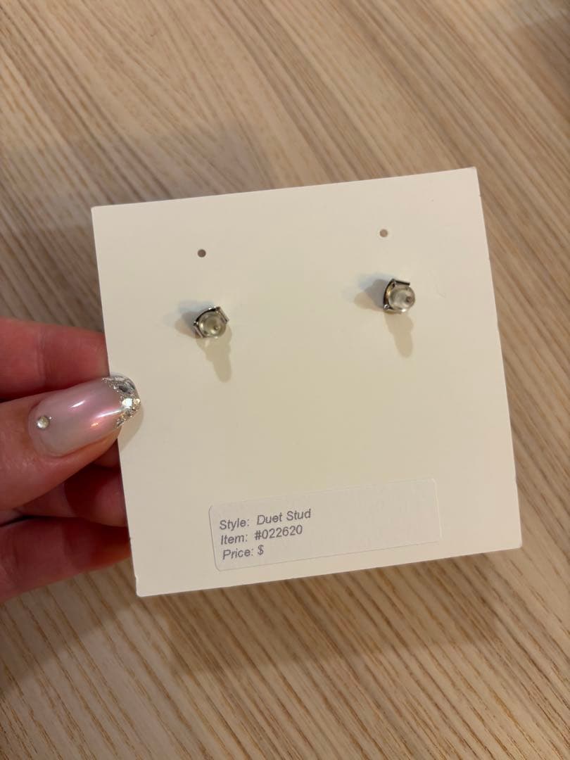 Elizabeth Bower Duet Stud パールピアス