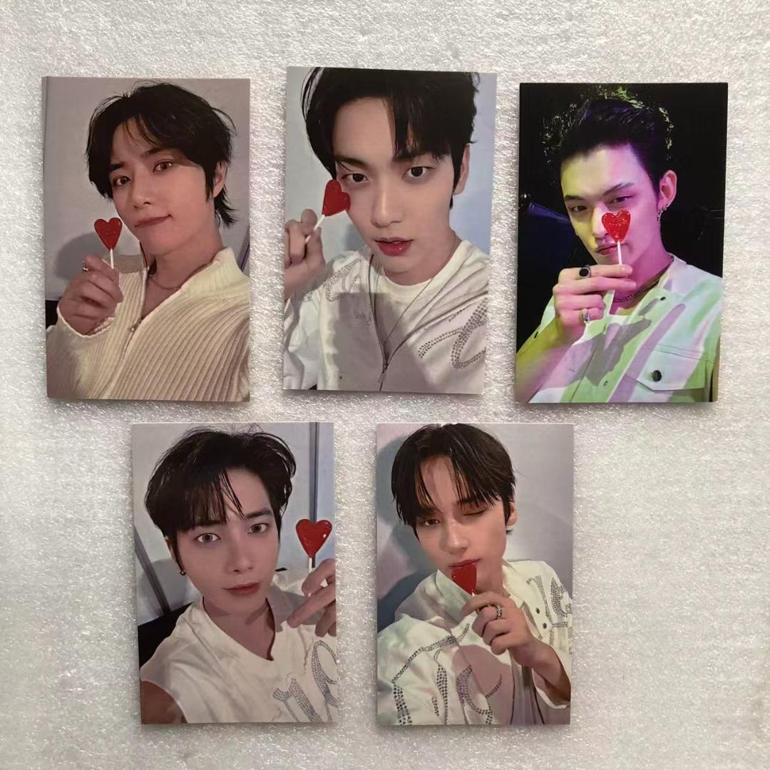 TXT LOVE LANGUAGE 韓国 公開放送 サノク トレカ 5枚