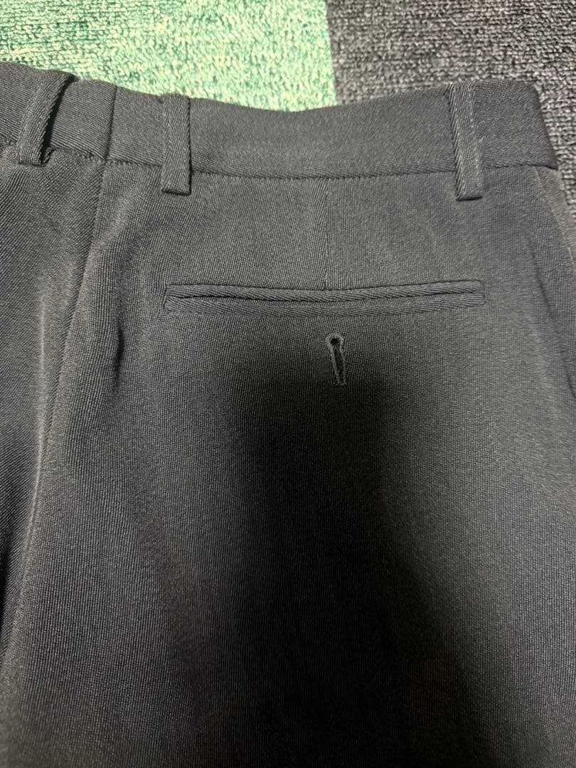 Giorgio Armani ブラック スラックス　美品