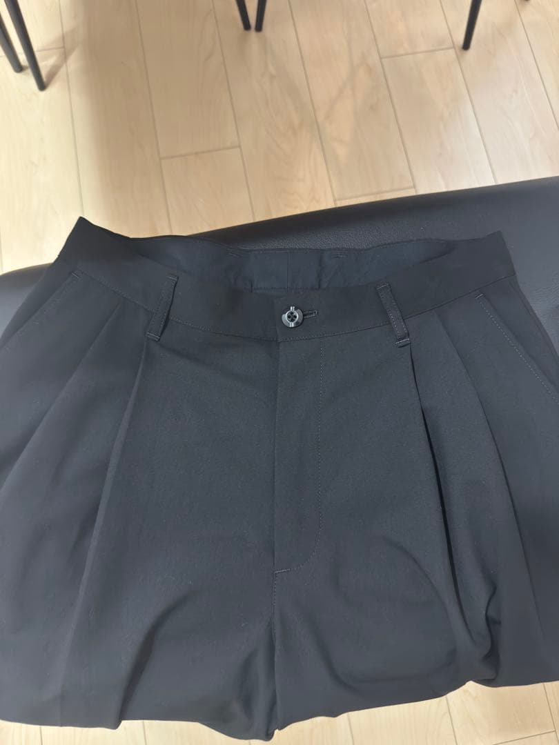 NEIGHBORHOOD TR2タックテーパードスラックス