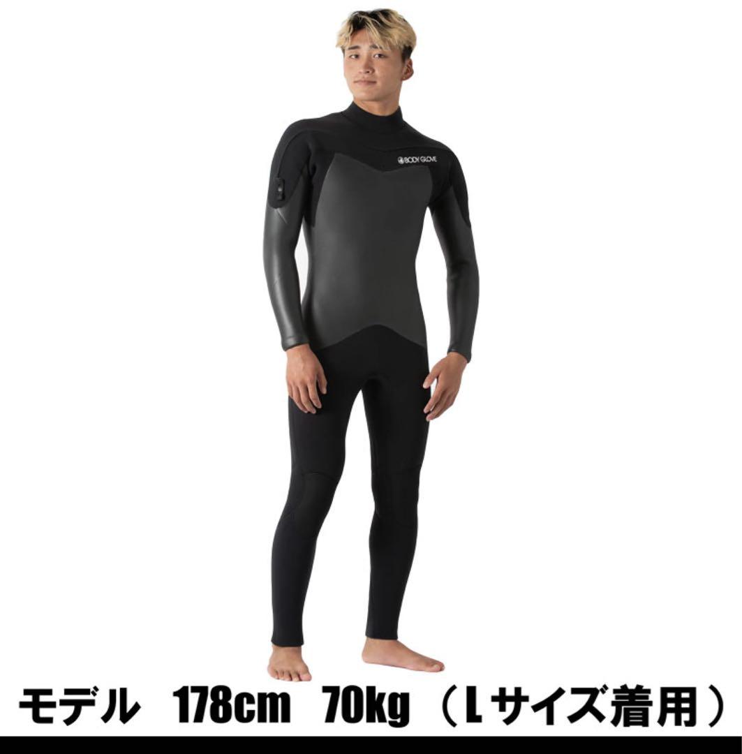 BODY GLOVE セミドライ　5/3 MLサイズ　国内生産