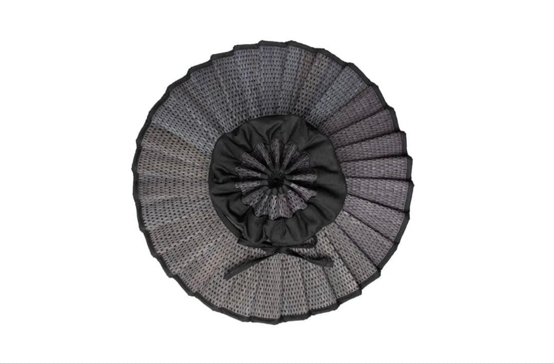 最終お値下げしました！！Lorna Murray ブラック 麦わら帽子 M