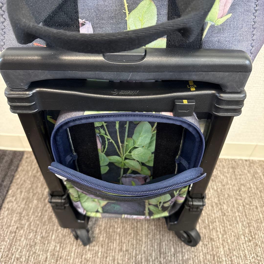 F-2美品【SWANYスワニー】キャリーバッグ FIORI●ショッピングカート