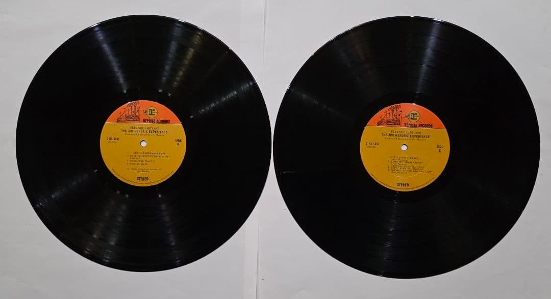 2LP US初期マト1 ジミ・ヘンドリックス Electric Ladyland