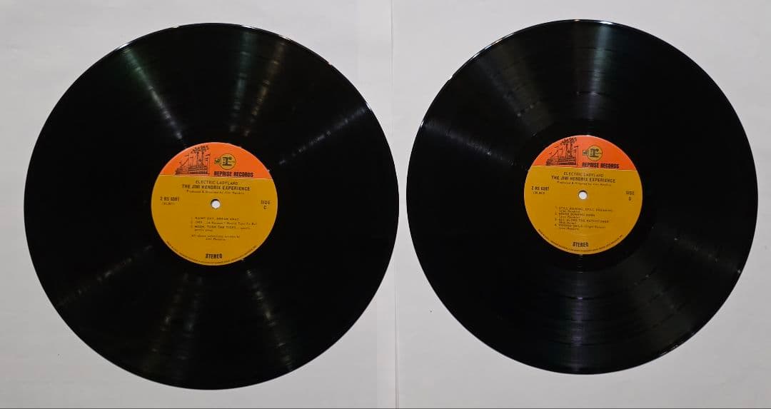 2LP US初期マト1 ジミ・ヘンドリックス Electric Ladyland