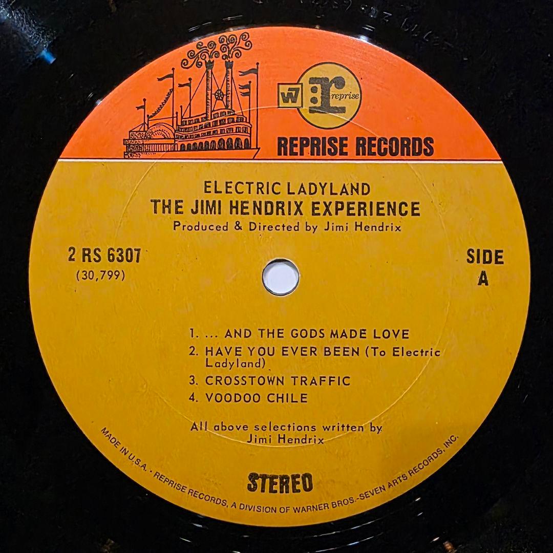 2LP US初期マト1 ジミ・ヘンドリックス Electric Ladyland