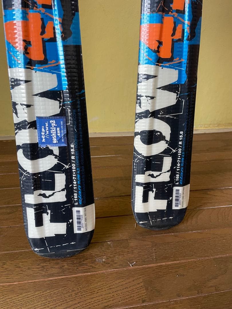 elan FLOW4.2 スキー板 168cmバインディング