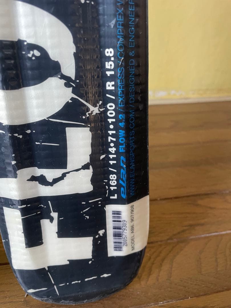 elan FLOW4.2 スキー板 168cmバインディング