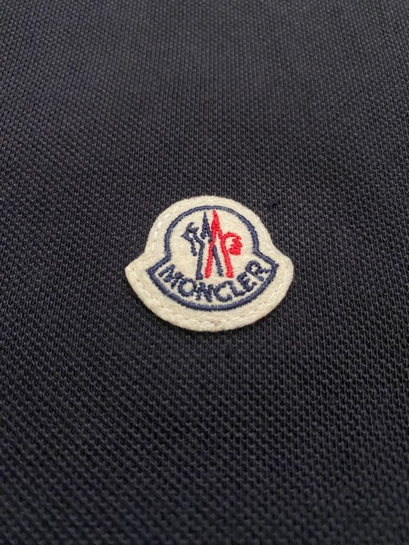 モンクレール　ポロシャツ　Mサイズ　ネイビー　国内正規品