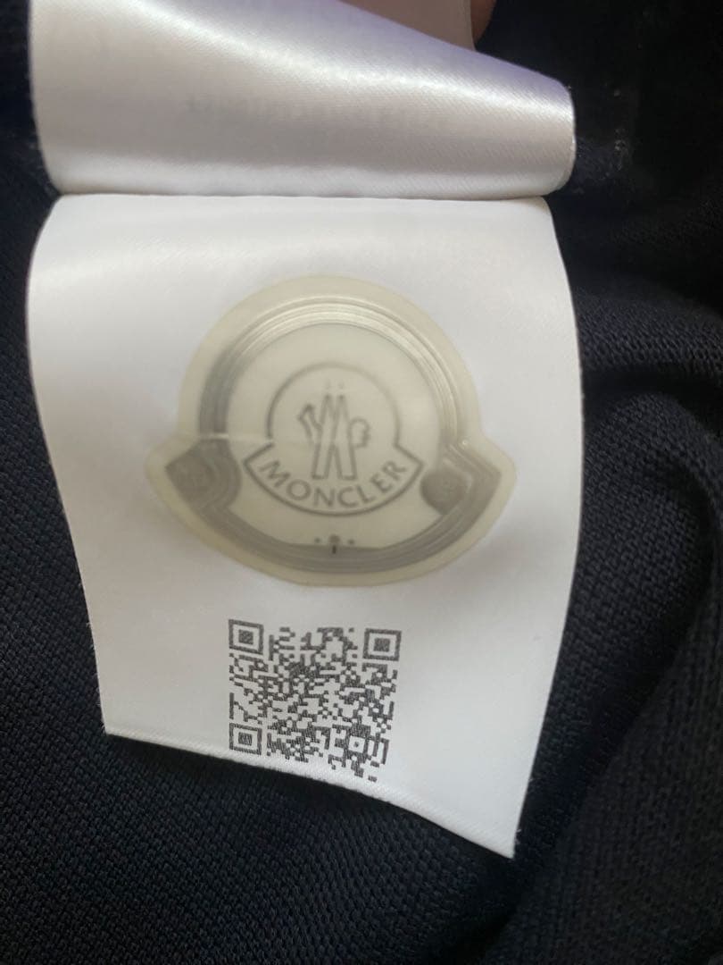 モンクレール　ポロシャツ　Mサイズ　ネイビー　国内正規品