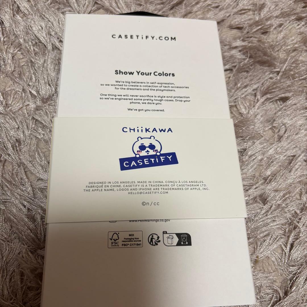 ちいかわ casetify ケースティファイ iPhone15 ケース