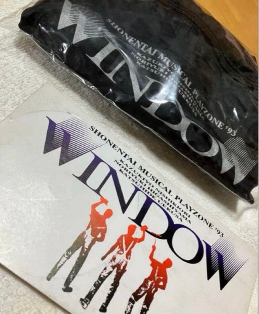 貴重 少年隊劇場限定CD WINDOW＋ノベルティグッズ